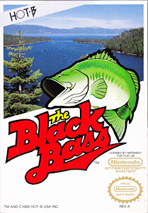 The Black Bass - NES Cover Art