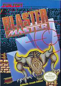 Blaster Master - NES Cover Art