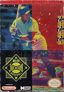 Bo Jackson Baseball - NES Cover Art