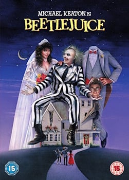 The front cover of Beetlejuice on DVD
