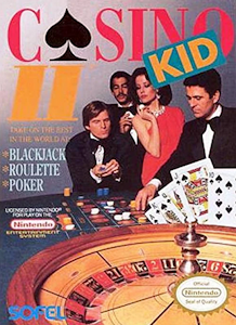 Front cover for the Nintendo Entertainment System game Casino Kid 2