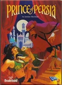 Prince of Persia - Amstrad CPC Cover Art