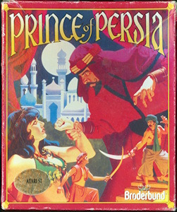 Prince of Persia - Atari ST Cover Art