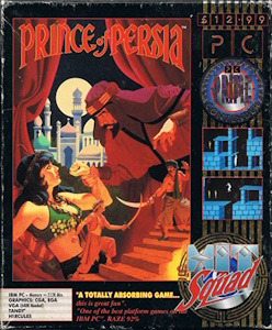 Prince of Persia - PC DOS Cover Art