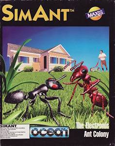 SimAnt - PC DOS Cover Art