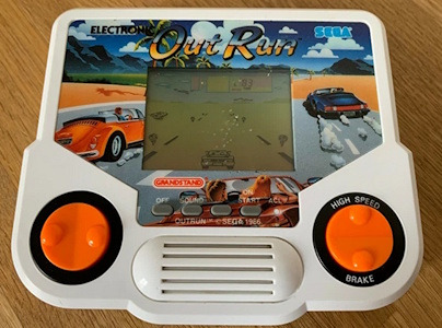 Image showing the Grandstand OutRun LCD handheld game