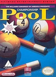 Championship Pool - NES Cover Art