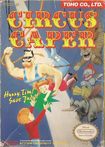 Circus Caper - NES Cover Art