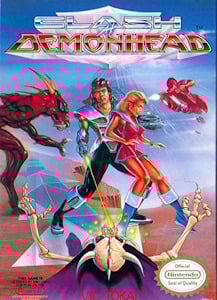 Clash at Demonhead - NES Cover Art