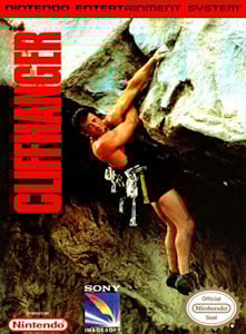 Cliffhanger - NES Cover Art
