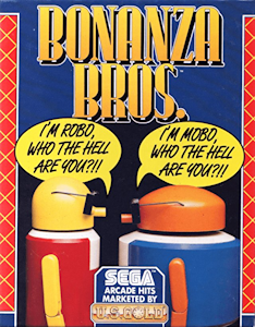 Bonanza Bros. - Atari ST Cover Art