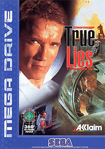 True Lies - Sega Mega Drive Cover Art