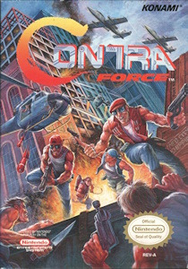 Contra Force - NES Cover Art