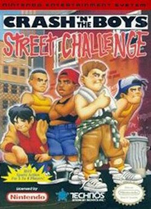 Crash 'n' the Boys: Street Challenge - NES Cover Art