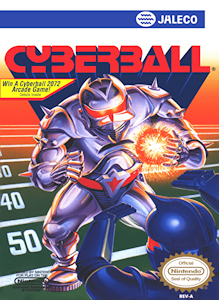 Cyberball - NES Cover Art