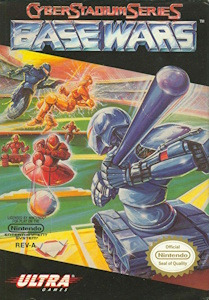Cyber Stadium Series - Base Wars - NES Cover Art