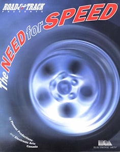  Road & Track Presents: The Need for Speed - PC DOS Cover Art