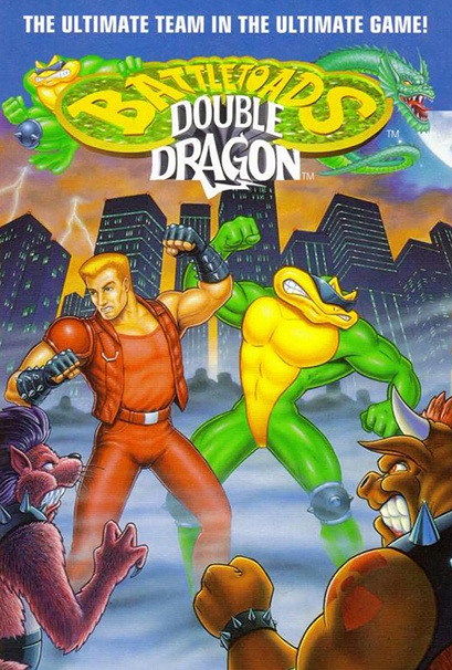 Battletoads/Double Dragon Poster Art