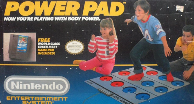 Image of the box for the Nintendo Power Pad