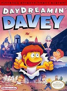 Day Dreamin' Davey - NES Cover Art