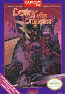 Destiny of an Emperor - NES Cover Art
