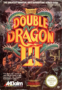Double Dragon III: The Sacred Stones - NES Cover Art