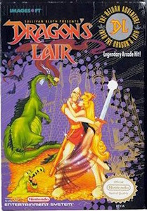 Dragon's Lair - NES Cover Art