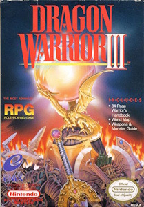 Dragon Warrior III - NES Cover Art