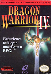 Dragon Warrior IV - NES Cover Art