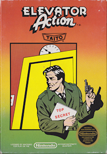 Elevator Action - NES Cover Art