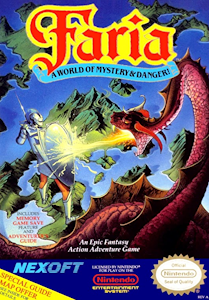 Faria: A World of Mystery and Danger! - NES Cover Art