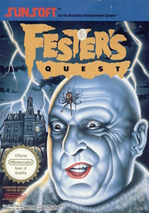 Fester's Quest - NES Cover Art