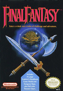 Final Fantasy - NES Cover Art