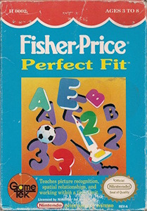Fisher-Price Perfect Fit - NES Cover Art