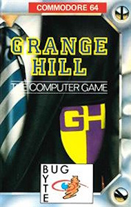 Grange Hill - Commodore 64 Cover Art