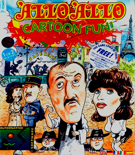 'Allo 'Allo! Cartoon Fun! Cover Art
