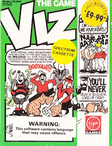 Viz: The Game - ZX Spectrum Cover Art