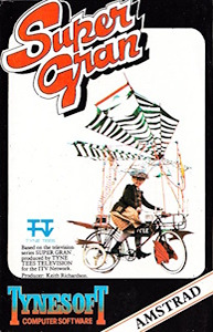 SuperGran - Amstrad CPC Cover Art
