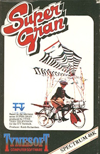 SuperGran - ZX Spectrum Cover Art