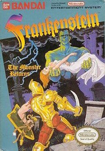 Frankenstein: The Monster Returns - NES Cover Art