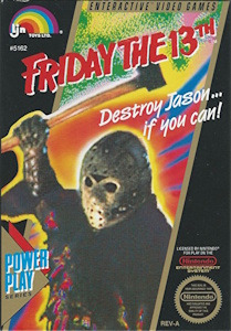 Friday the 13th - NES Cover Art
