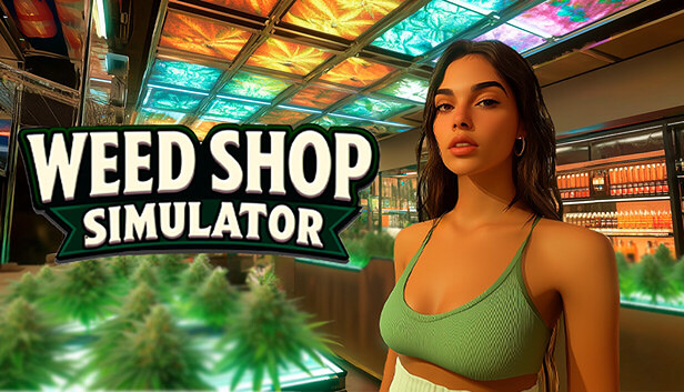 Clickable image taking you to the page for Weed Shop Simulator