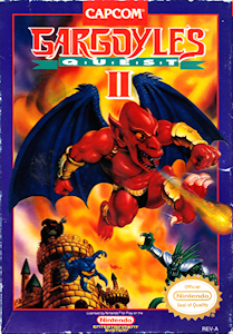 Gargoyle's Quest II - NES Cover Art