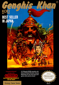 Genghis Khan - NES Cover Art