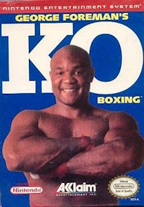 George Foreman's KO Boxing - NES Cover Art