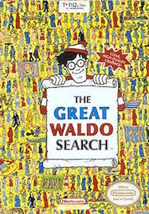 The Great Waldo Search - NES Cover Art