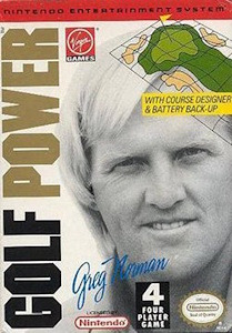 Greg Norman's Golf Power - NES Cover Art