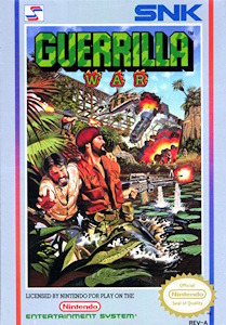 Guerrilla War - NES Cover Art