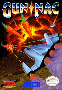 Gun-Nac - NES Cover Art