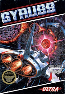 Gyruss - NES Cover Art